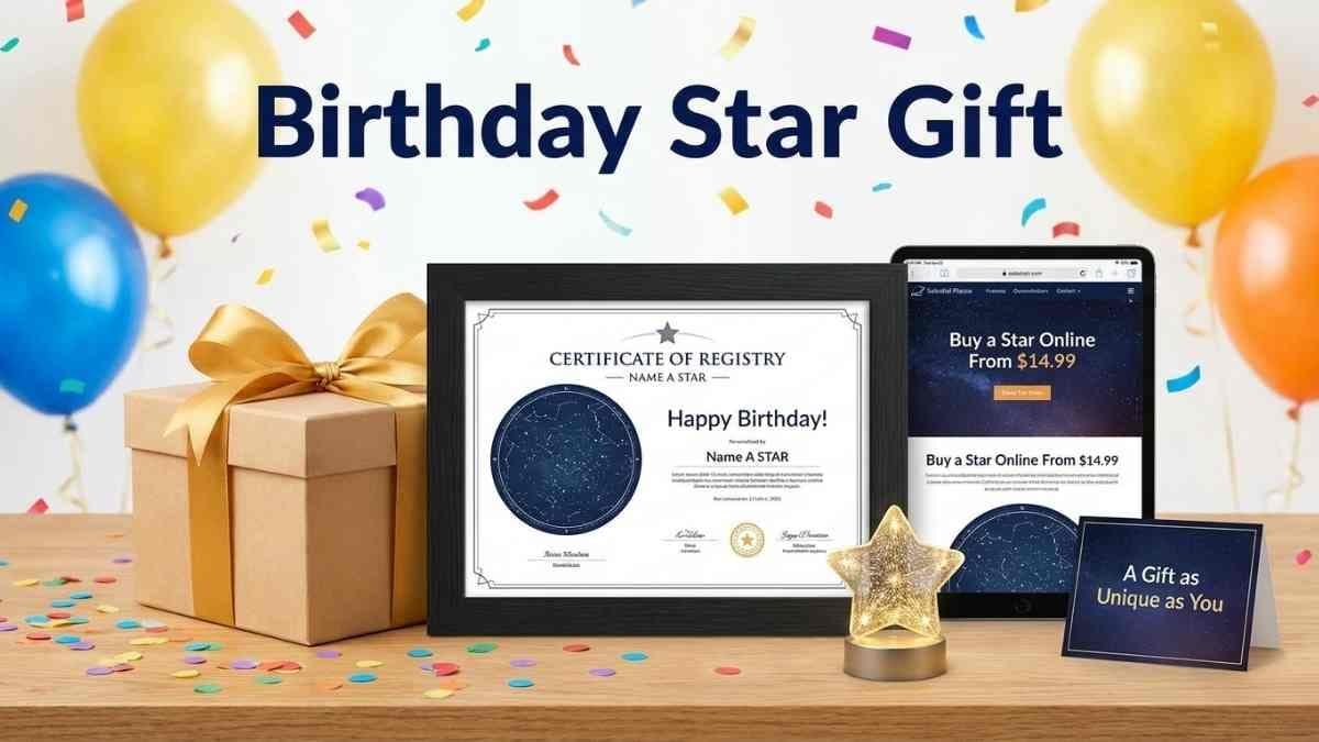 Birthday Star Gift – Buy a Star Online From $14.99
