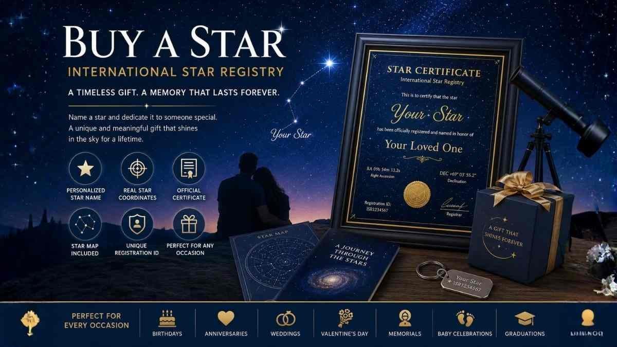 International Star Registry & Personalized Star Gifts 2026