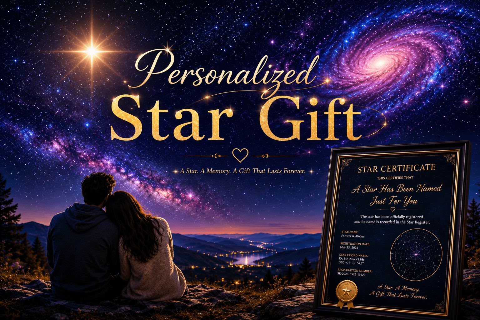 Personalized Star Gift – Name a Star and Give a Memory That Lasts Forever